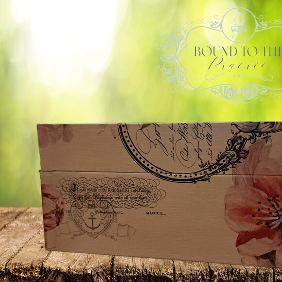 Vintage Metal File/Seed Box Restyled - Picture 5 of 8